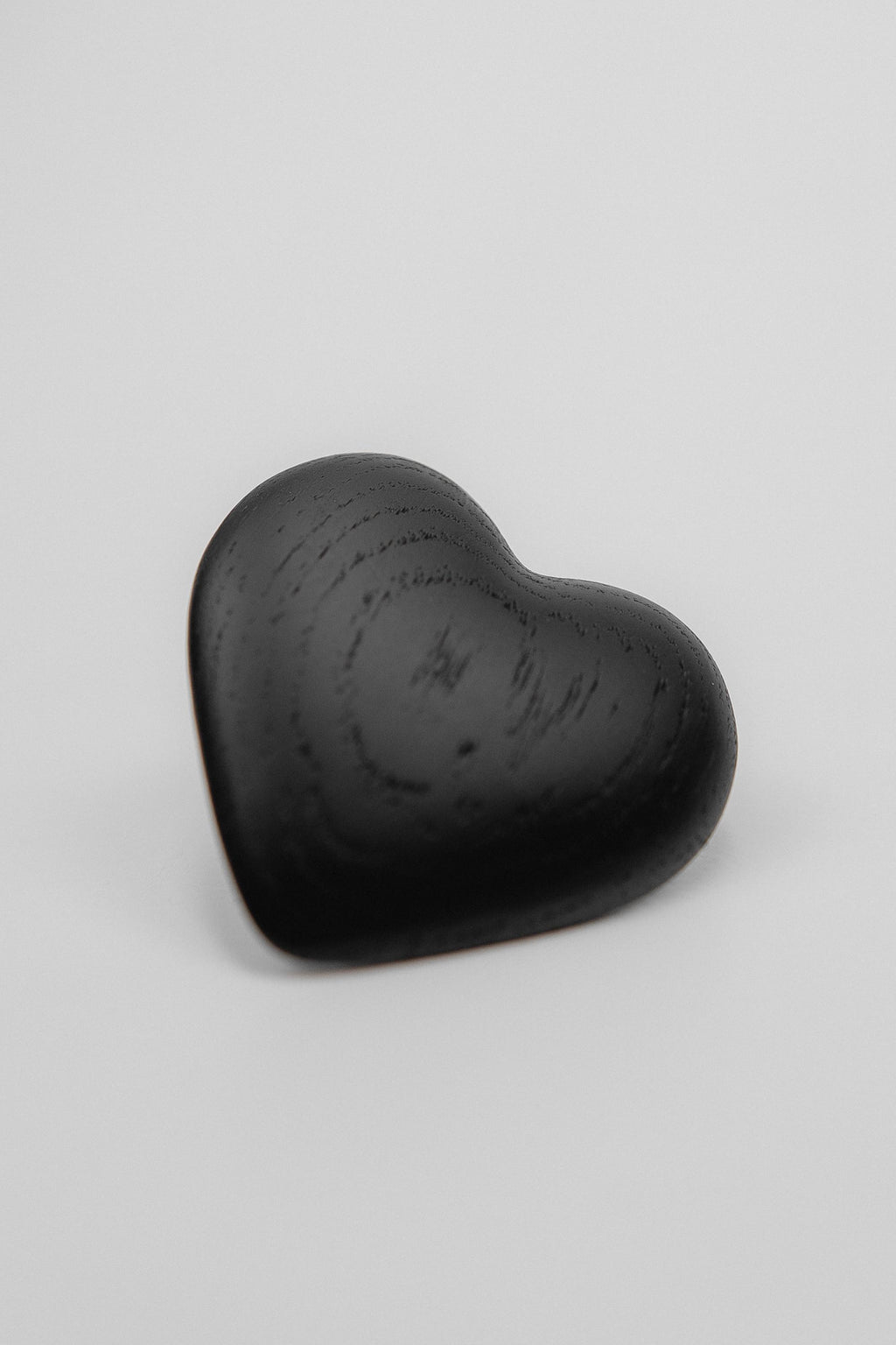 Solid Oak Heart-Shaped Drawer Knob, Handmade Wooden Cabinet Knob for Kids' Room Furniture