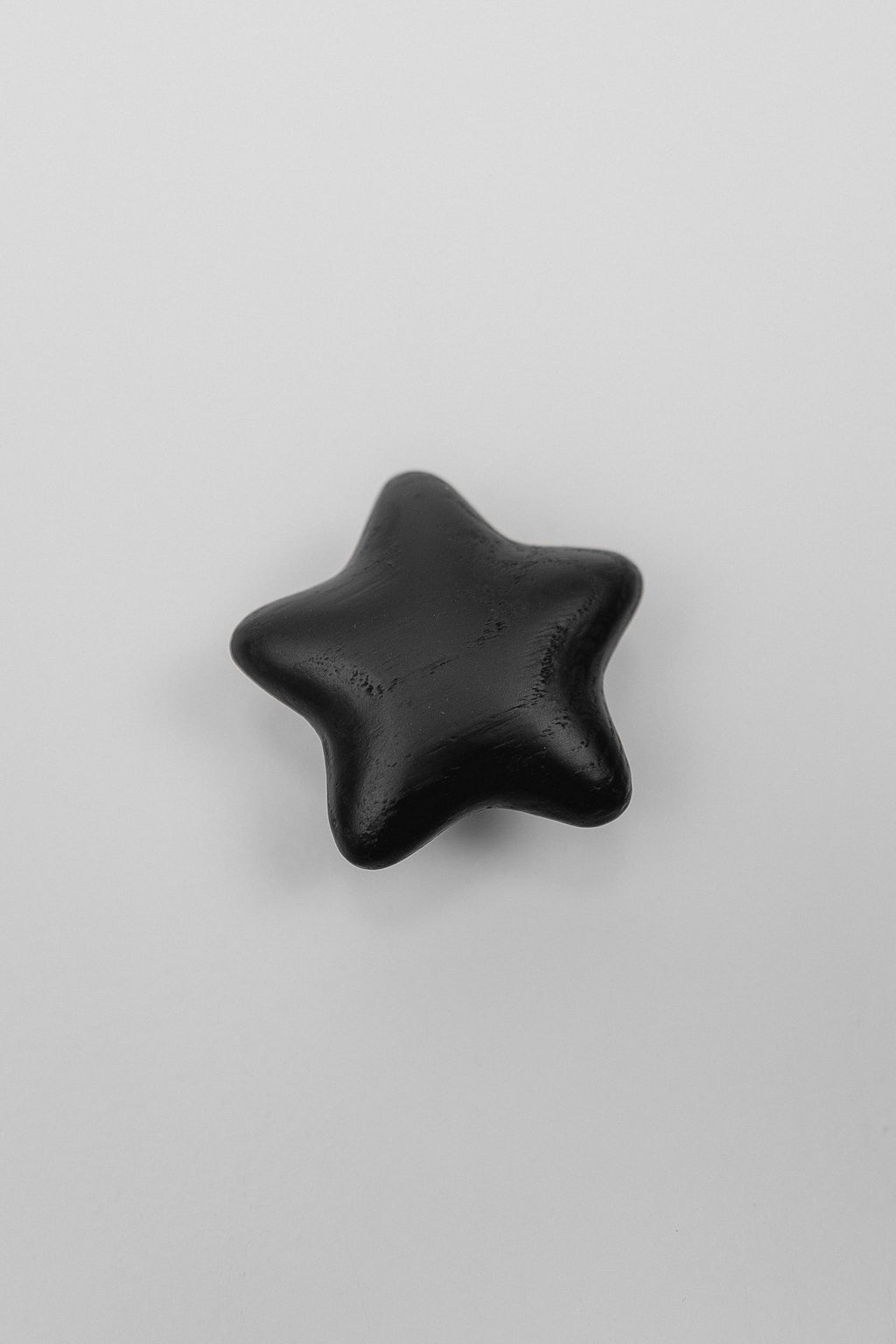 Star-Shaped Cabinet Knob, Solid Oak Drawer Knob, Wooden Knob for Kids' Furniture