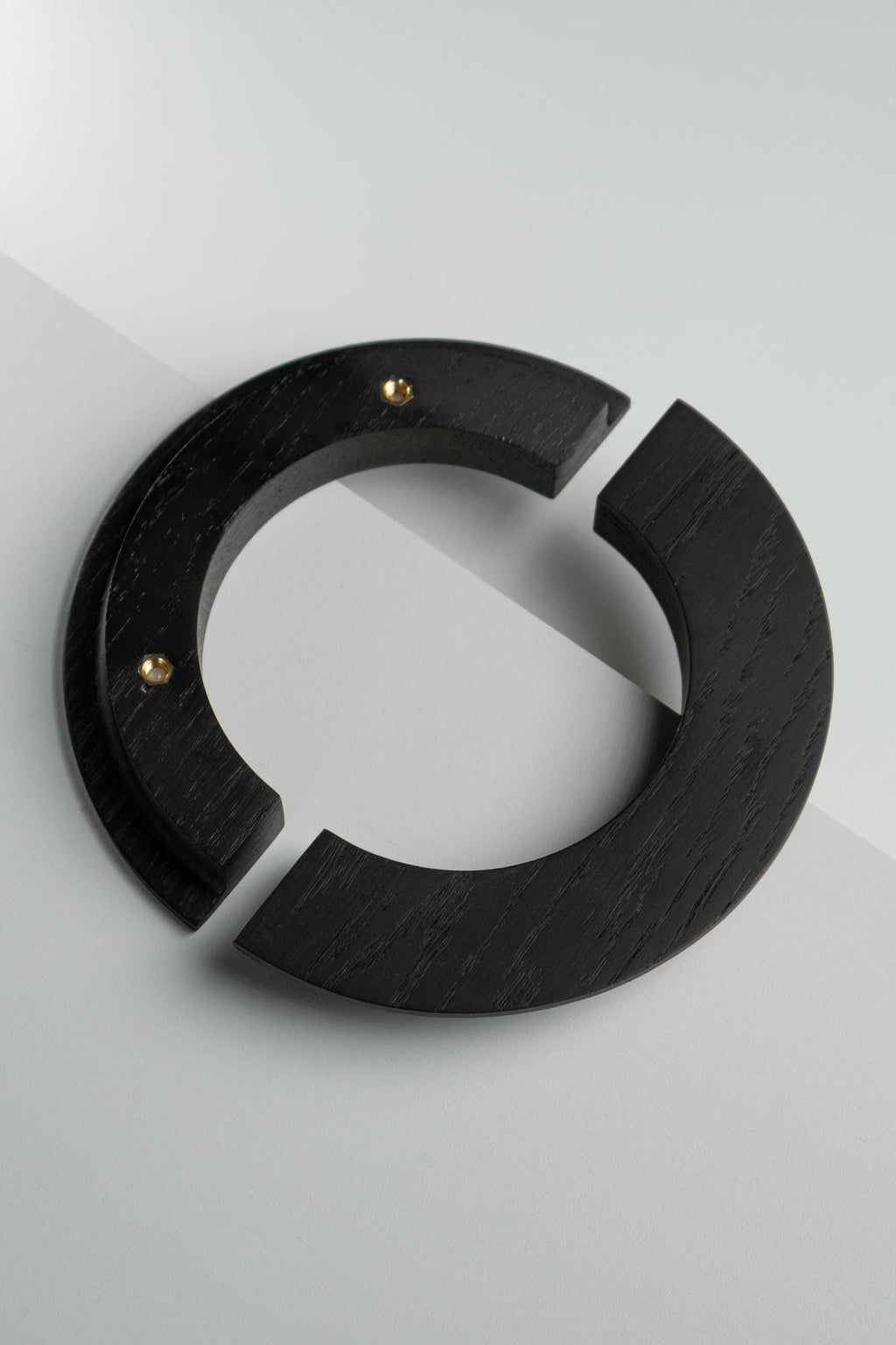 Solid Oak Round Cabinet Handles, Minimalist Wooden Drawer Pulls, Modern Knobs for Kitchen Cabinets and Furniture