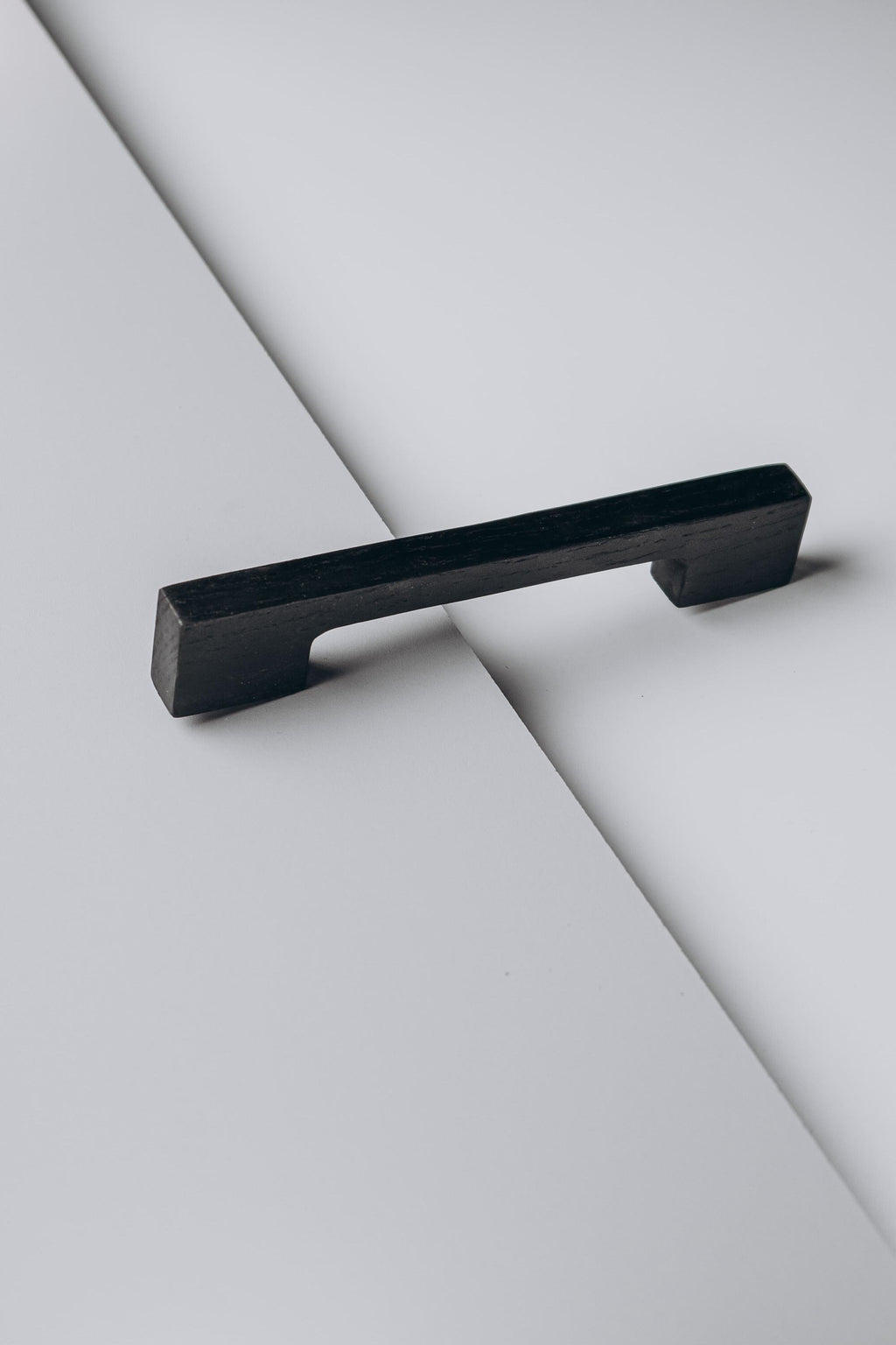 Long Solid Oak Cabinet Handles, Minimalist Wooden Handles for Cabinets and Drawers, Modern Furniture Hardware