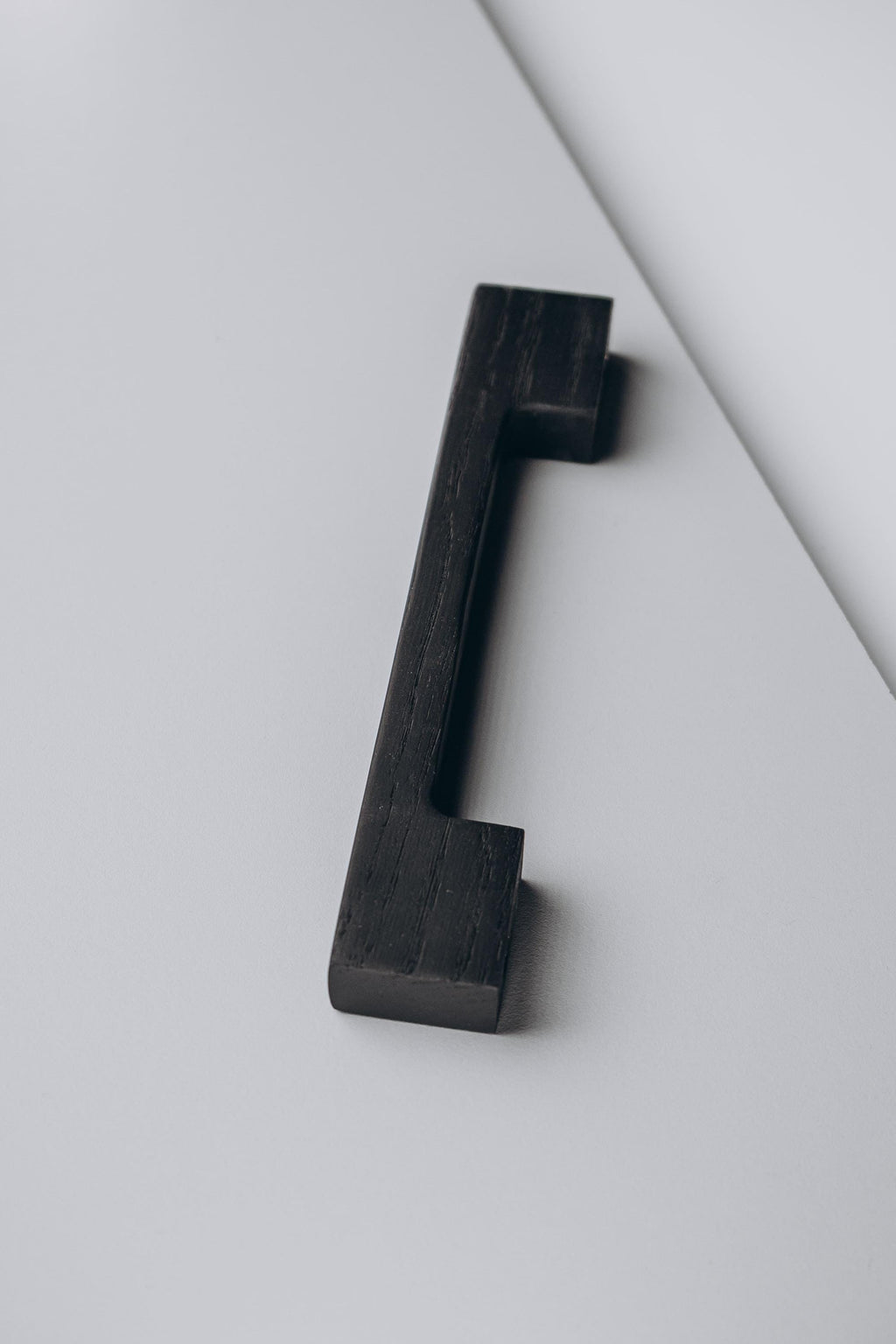 Long Solid Oak Cabinet Handles, Minimalist Wooden Handles for Cabinets and Drawers, Modern Furniture Hardware