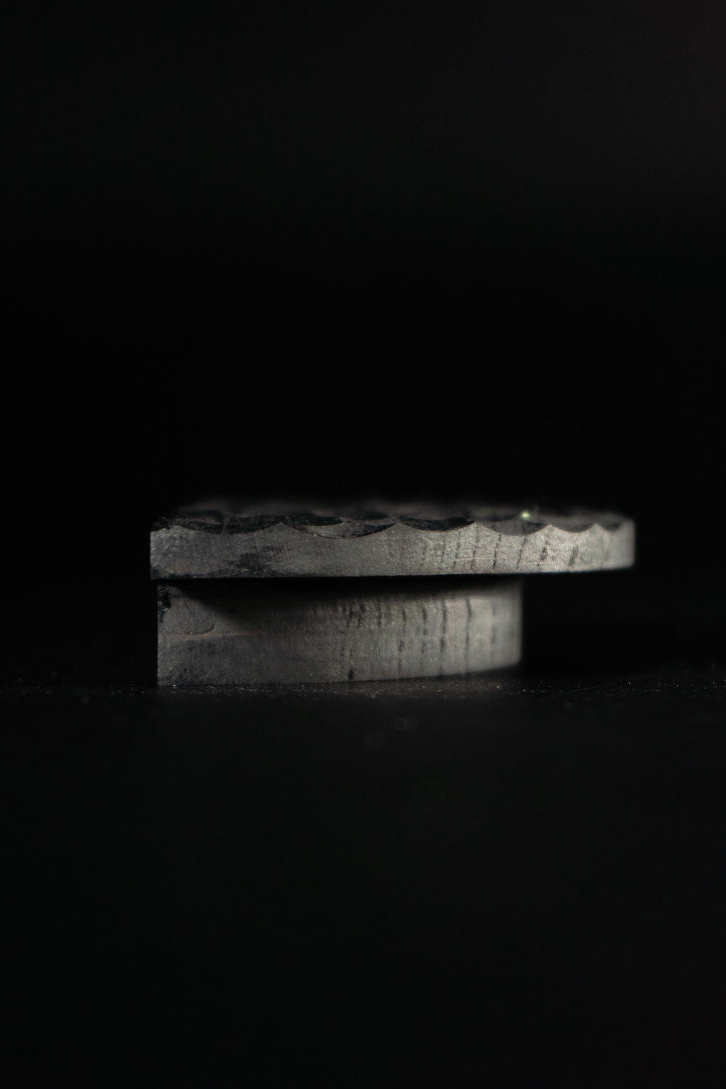 Black Oak Half Moon Cabinet Handles, Wooden Drawer Pulls for Kitchen Cabinets, Dressers and Wardrobes