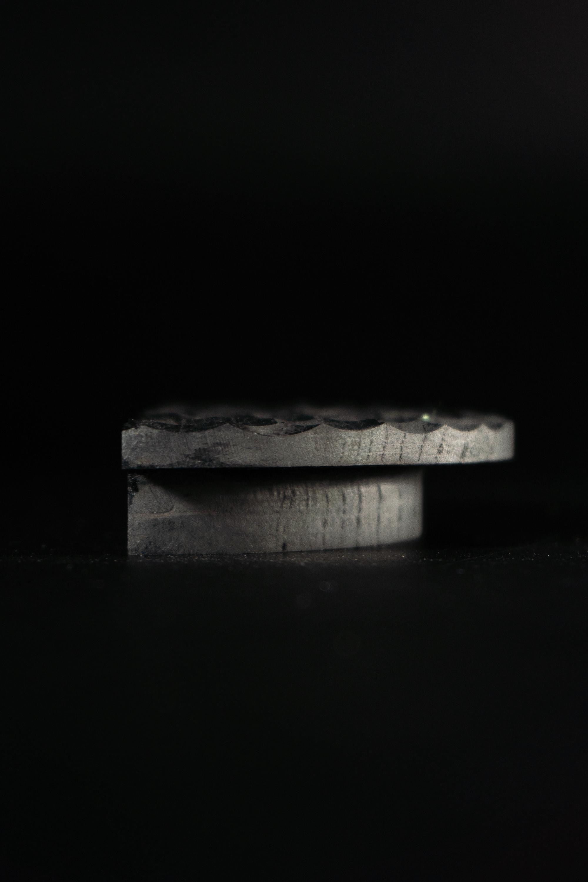 Black Oak Half Moon Cabinet Handles, Wooden Drawer Pulls for Kitchen Cabinets, Dressers and Wardrobes