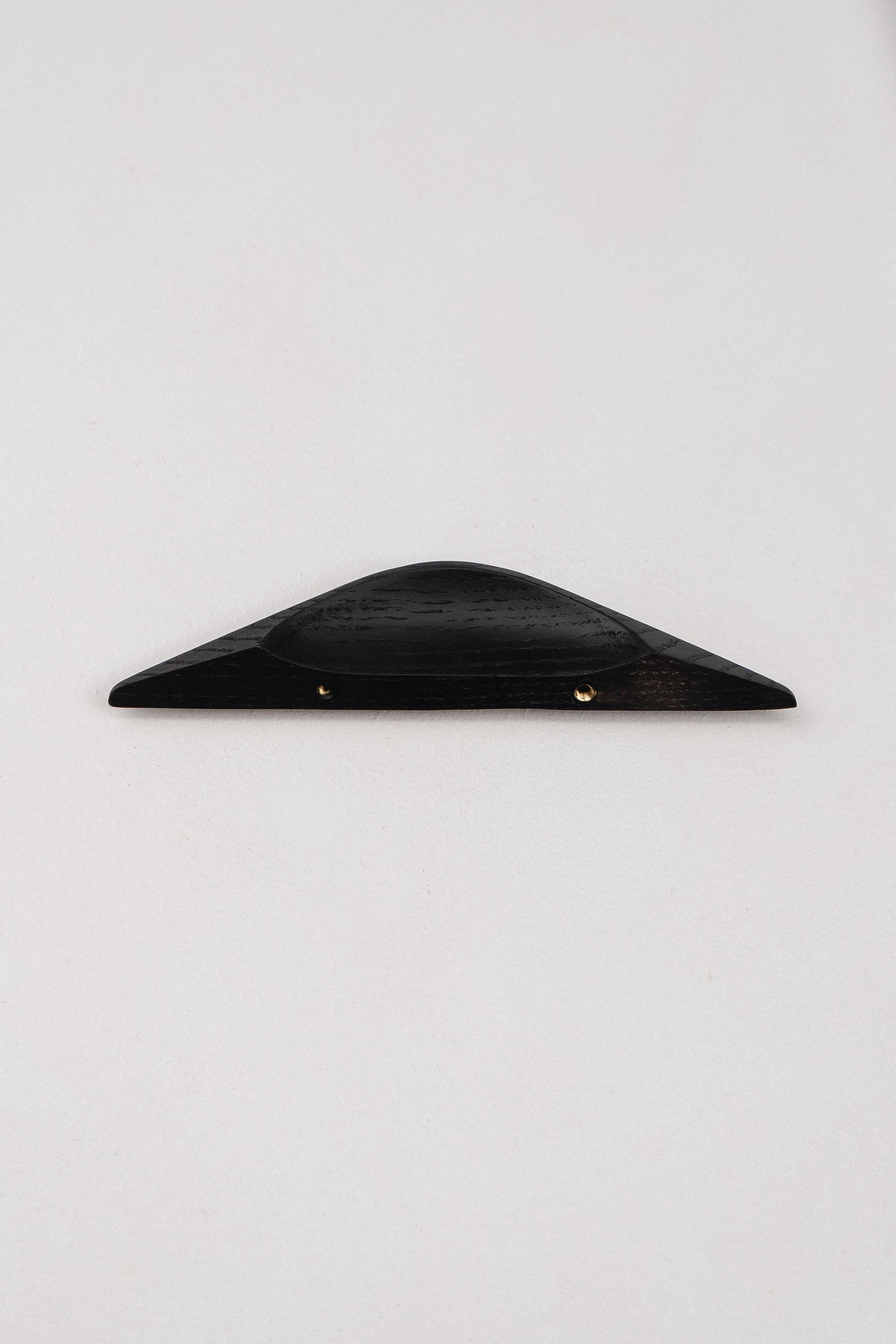 Shard Black Oak Cabinet Handle, Wooden Handle for Kitchen Cabinets and Furniture