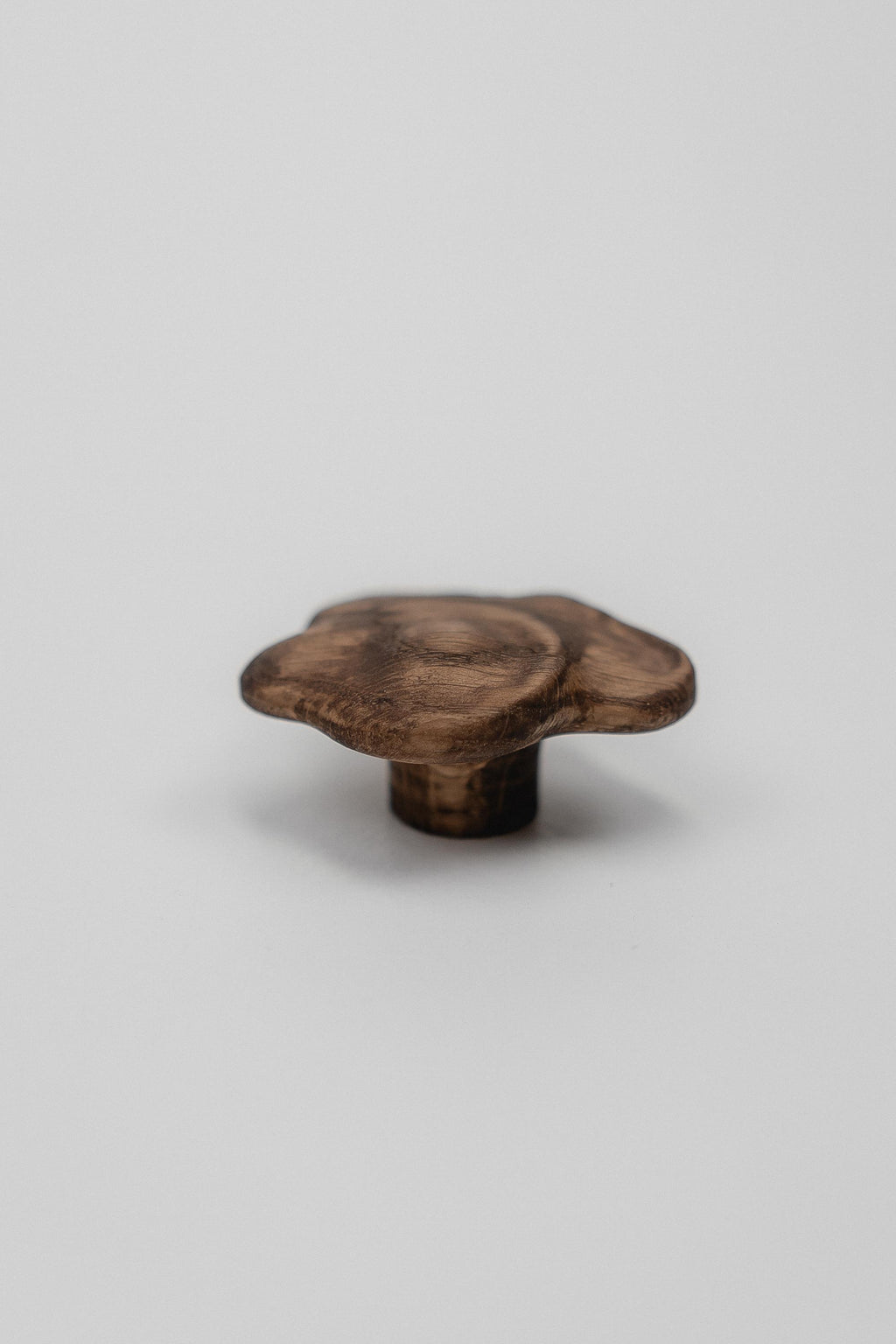 Solid Oak Cloud-Shaped Drawer Knob, Wooden Cabinet Knob for Kids' Furniture, Nursery Cabinet Handle