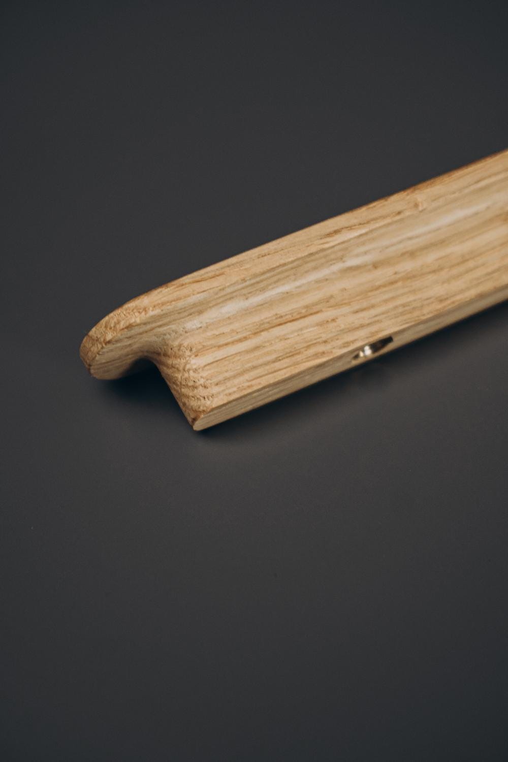 Solid Oak Kitchen Cabinet Handle – Minimalist Wooden Furniture Handle – Handmade Natural Wood Pull – Modern Kitchen Hardware