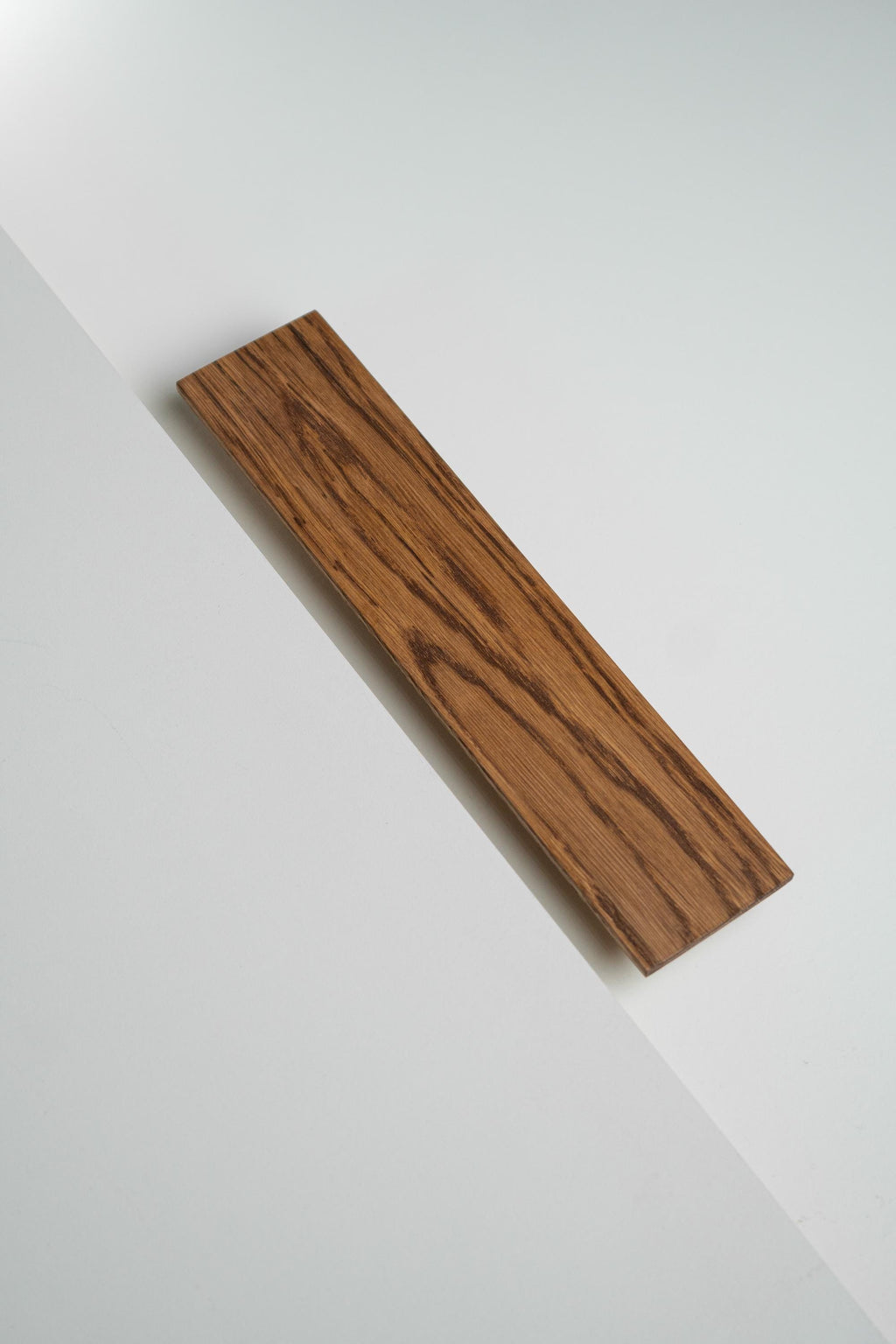 Modern Solid Oak Cabinet Handles, Minimalist Wooden Drawer Pulls, Designer Furniture Hardware