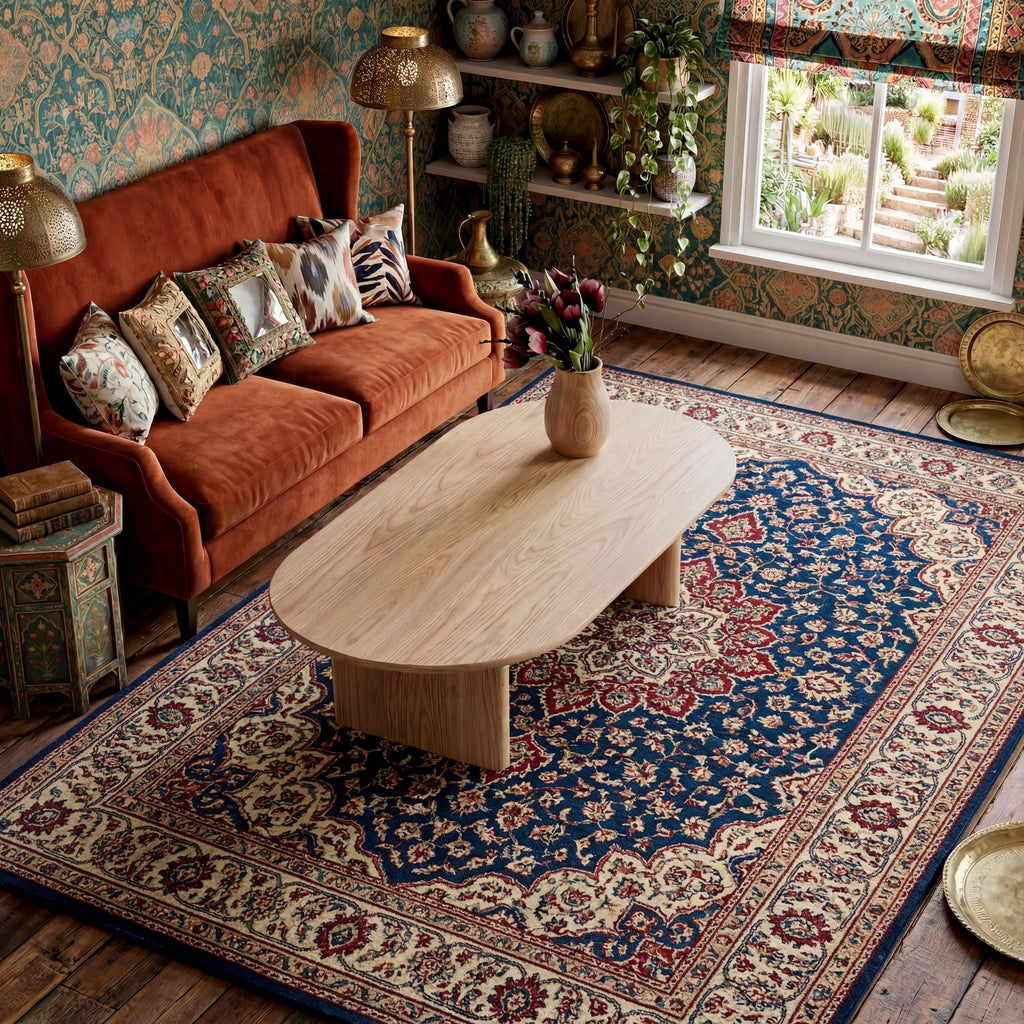 Solid Oak Coffee Table – Handcrafted Scandinavian Living Room Furniture
