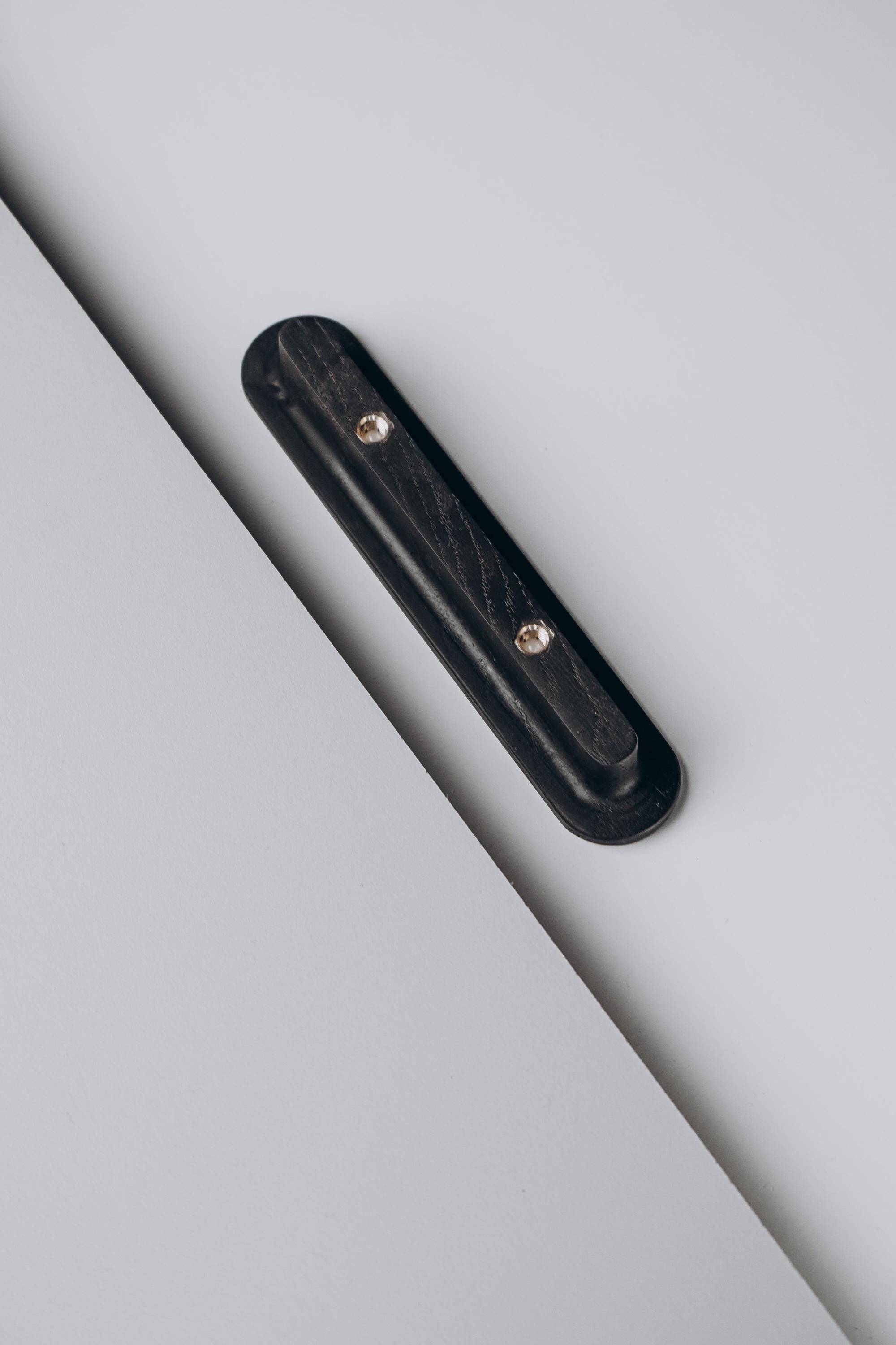 Solid Oak Kitchen Cabinet Handle – Minimalist Wooden Furniture Handle – Handmade Natural Wood Pull – Modern Kitchen Hardware